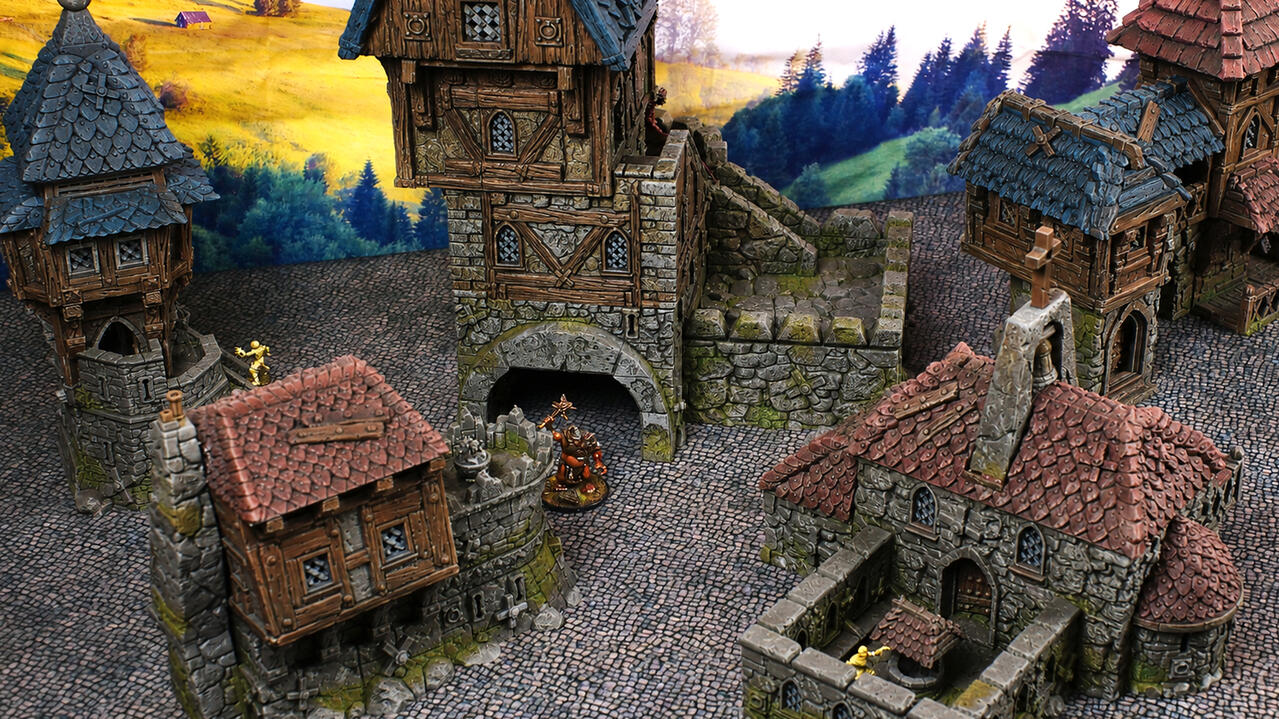 Strong Burgh medieval village